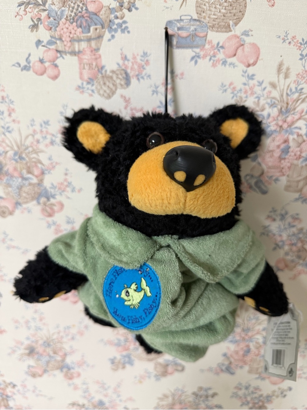 Bearfoots Jeff Fleming Plush Pull Toy NWT Lullaby Bear Infant Baby Music Gift